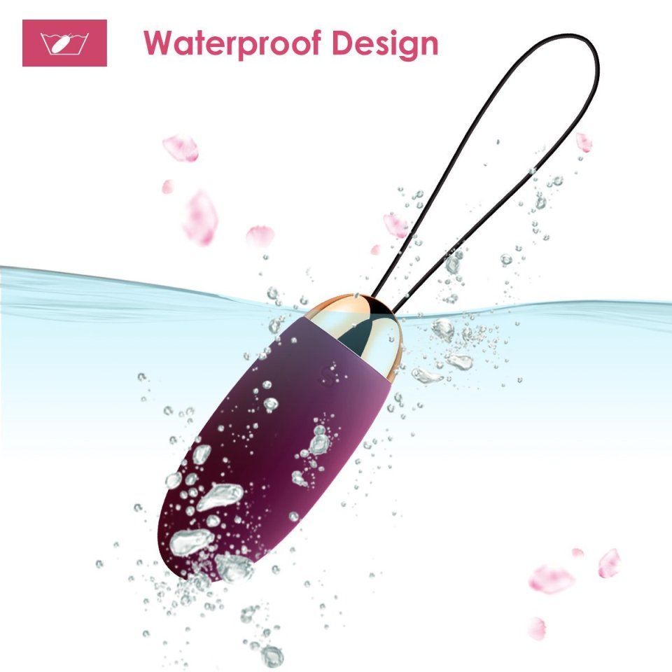 SVAKOM - Elva Remote Control Egg Vibrator - Violet - View 11