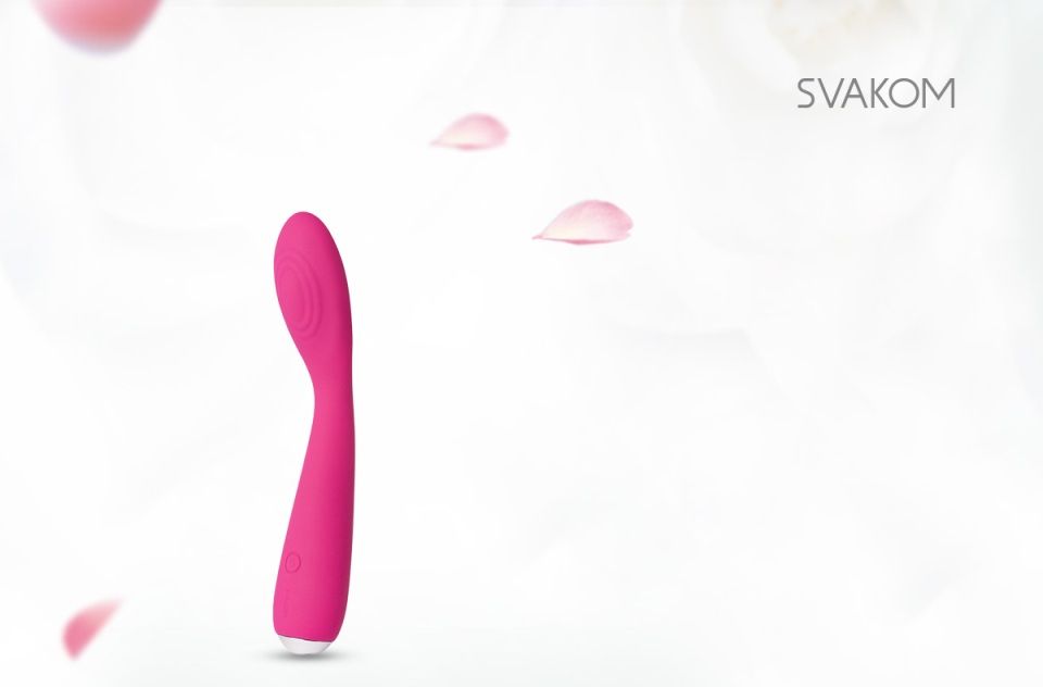 SVAKOM - Iris G-spot Vibrator - Plum Red - View 3