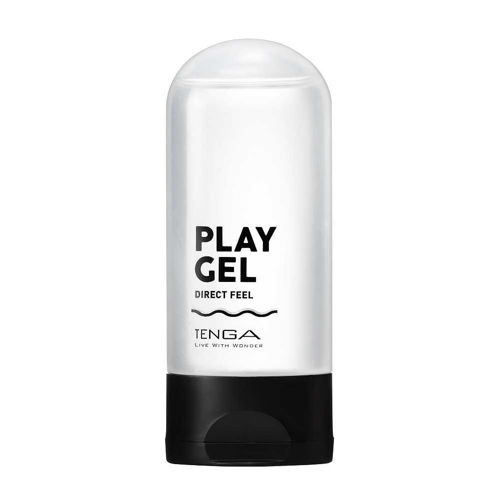 Tenga - Play Gel 清爽型潤滑劑 - 黑色 - 160ml