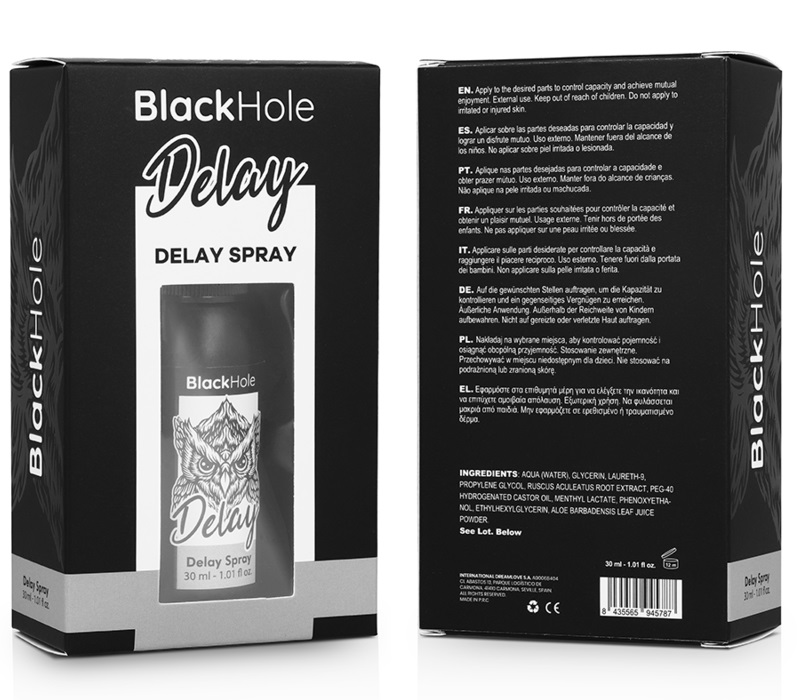 Black Hole - 男士陰莖延遲噴霧 - 30ml - View 8