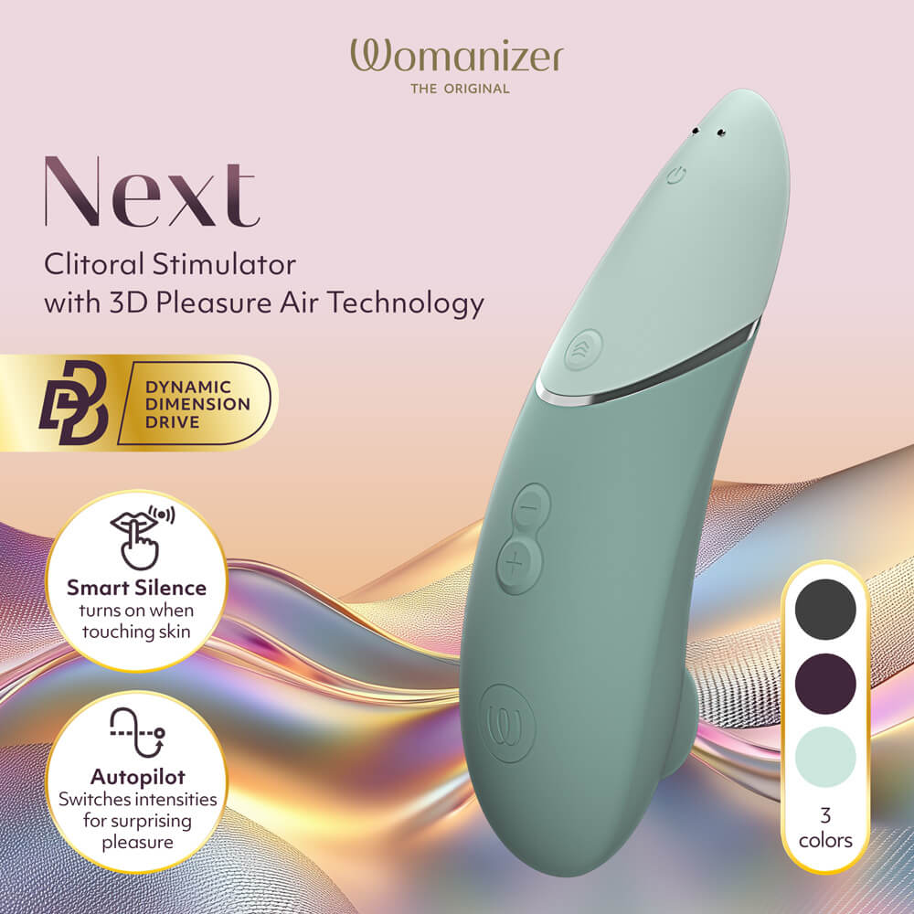 Womanizer - Next 陰蒂吸啜器 - 淡綠色 - View 3