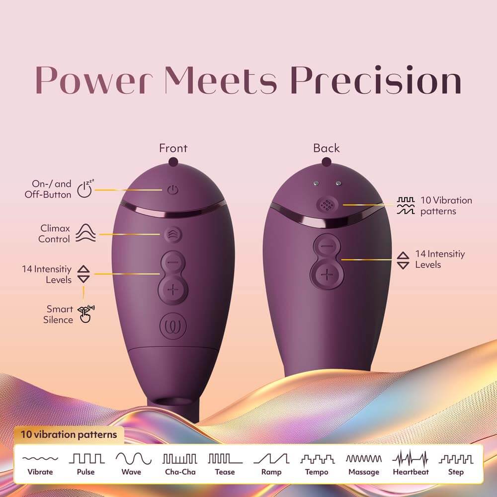 Womanizer - Next DUO 3D陰蒂吸啜及G點按摩器 - 暗紫色 - View 8