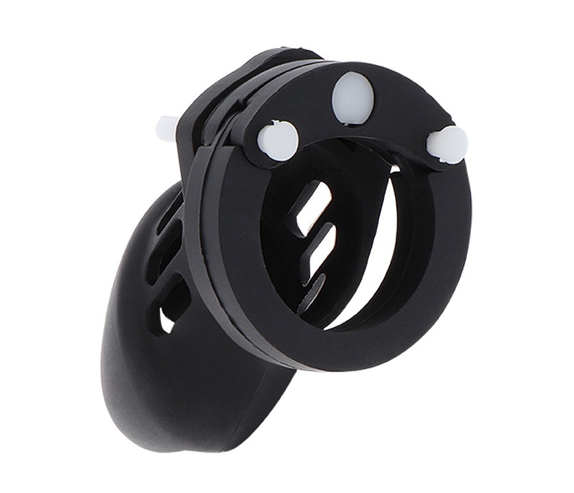 Hidden Desire - Extreme Chastity Cock Cage S - Black - View 2