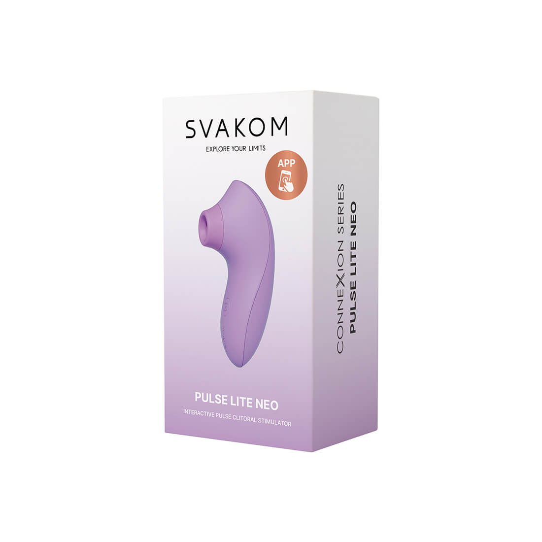 SVAKOM - Pulse Lite Neo 智能陰蒂吸啜按摩器 - 薰衣草色 - View 12