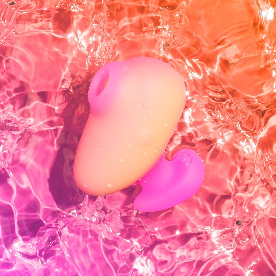 Romp - Kiss Finger Vibrator - Pink - View 9