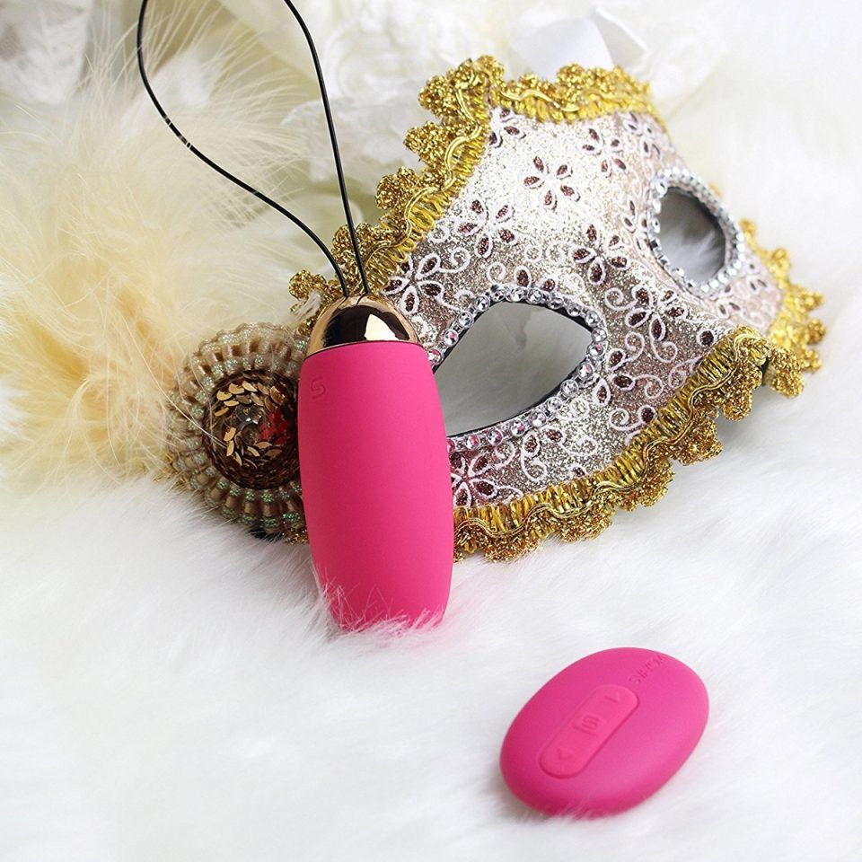 SVAKOM - Elva Remote Control Egg Vibrator - Plum Red - View 15