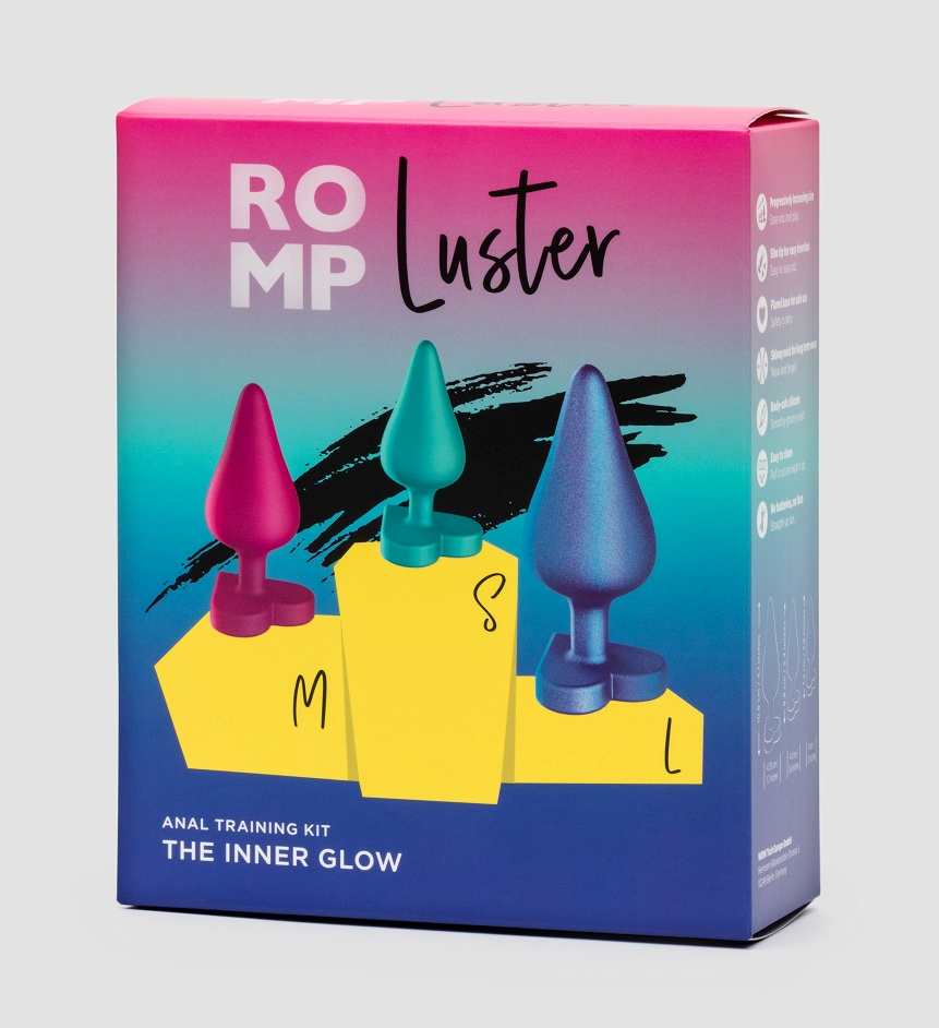 Romp - Luster 入門級柔軟矽膠肛塞訓練套裝 - View 13