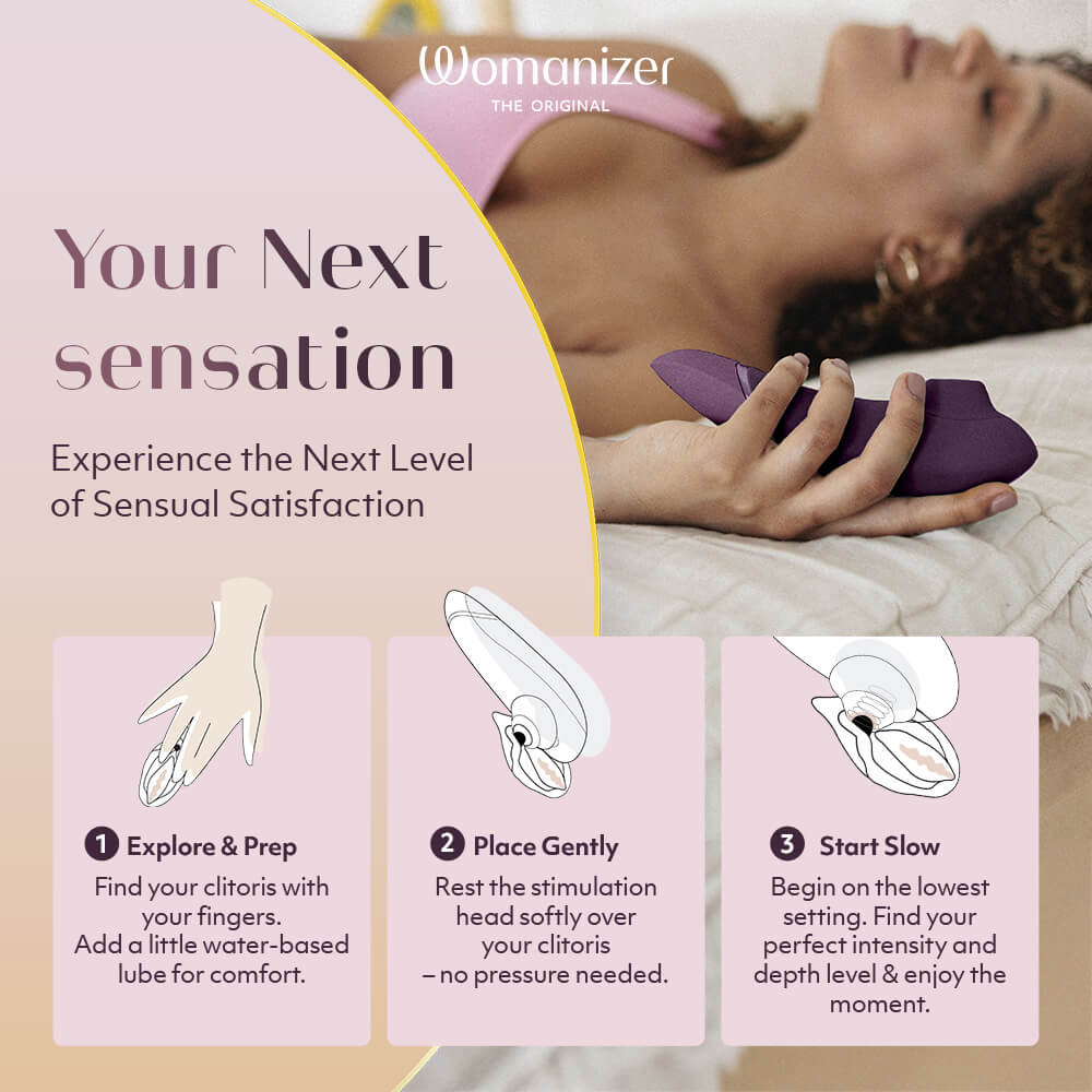 Womanizer - Next 陰蒂吸啜器 - 暗紫色 - View 10
