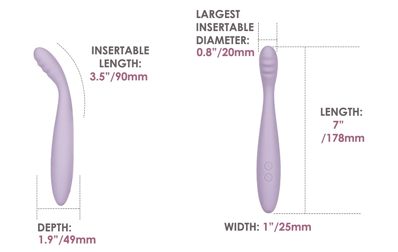 SVAKOM - Cici 2 APP G-spot Vibrator - Pastel Lilac - View 16