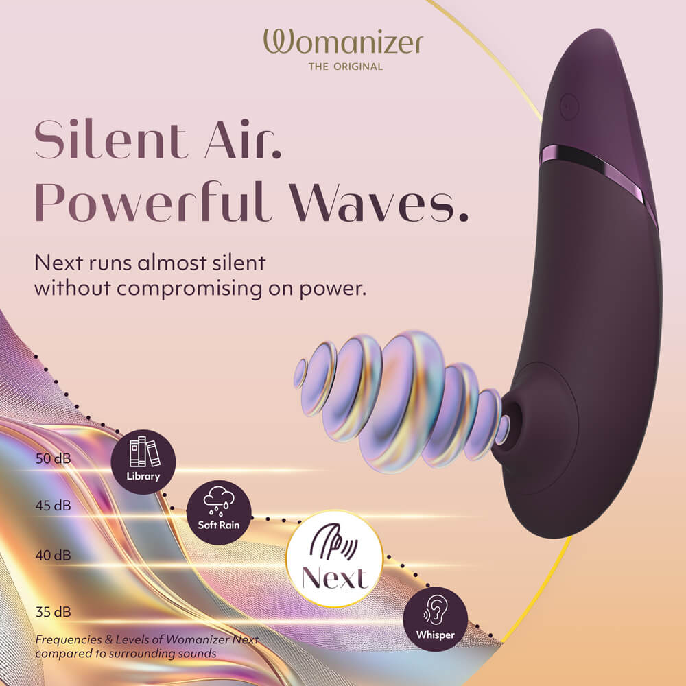 Womanizer - Next 陰蒂吸啜器 - 暗紫色 - View 7