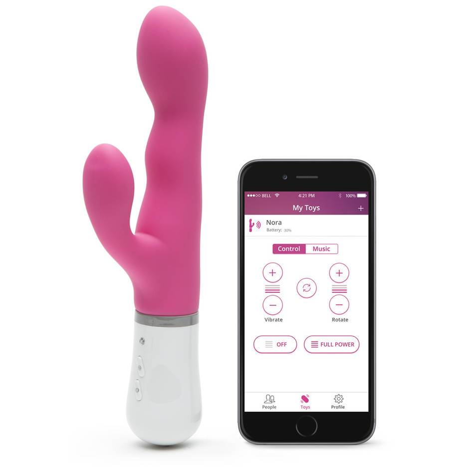 Lovense - Nora - Rabbit Vibrator - App Controlled - View 10