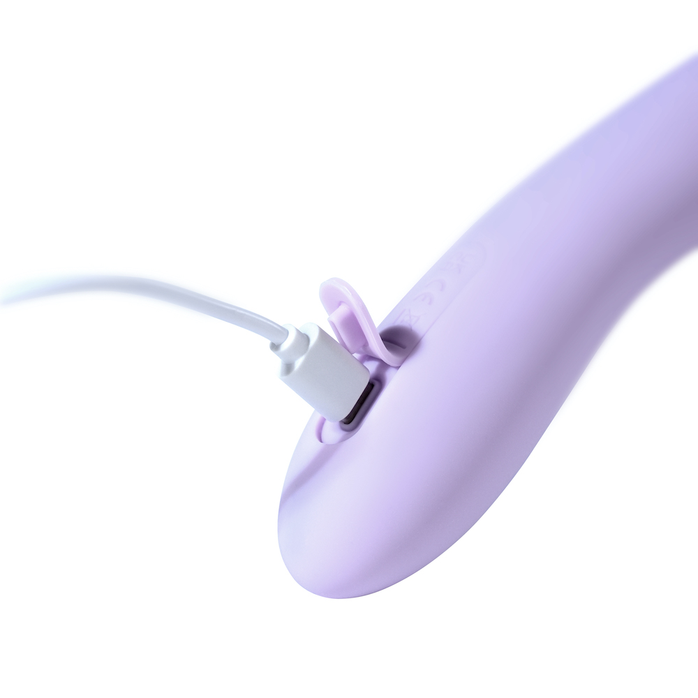 SVAKOM - Selena APP G-spot Vibrator - Pastel Lilac - View 3
