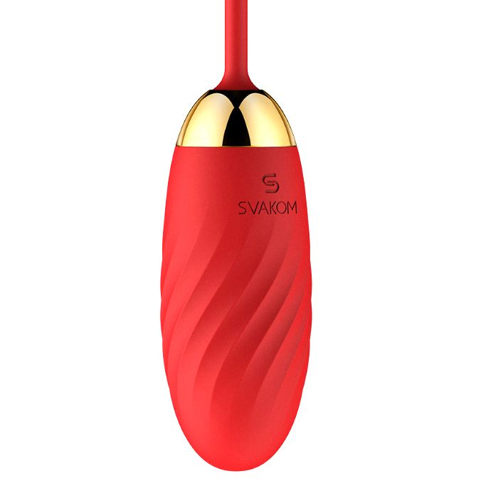 SVAKOM - Ella Neo Interactive Egg Vibrator - Red - View 3