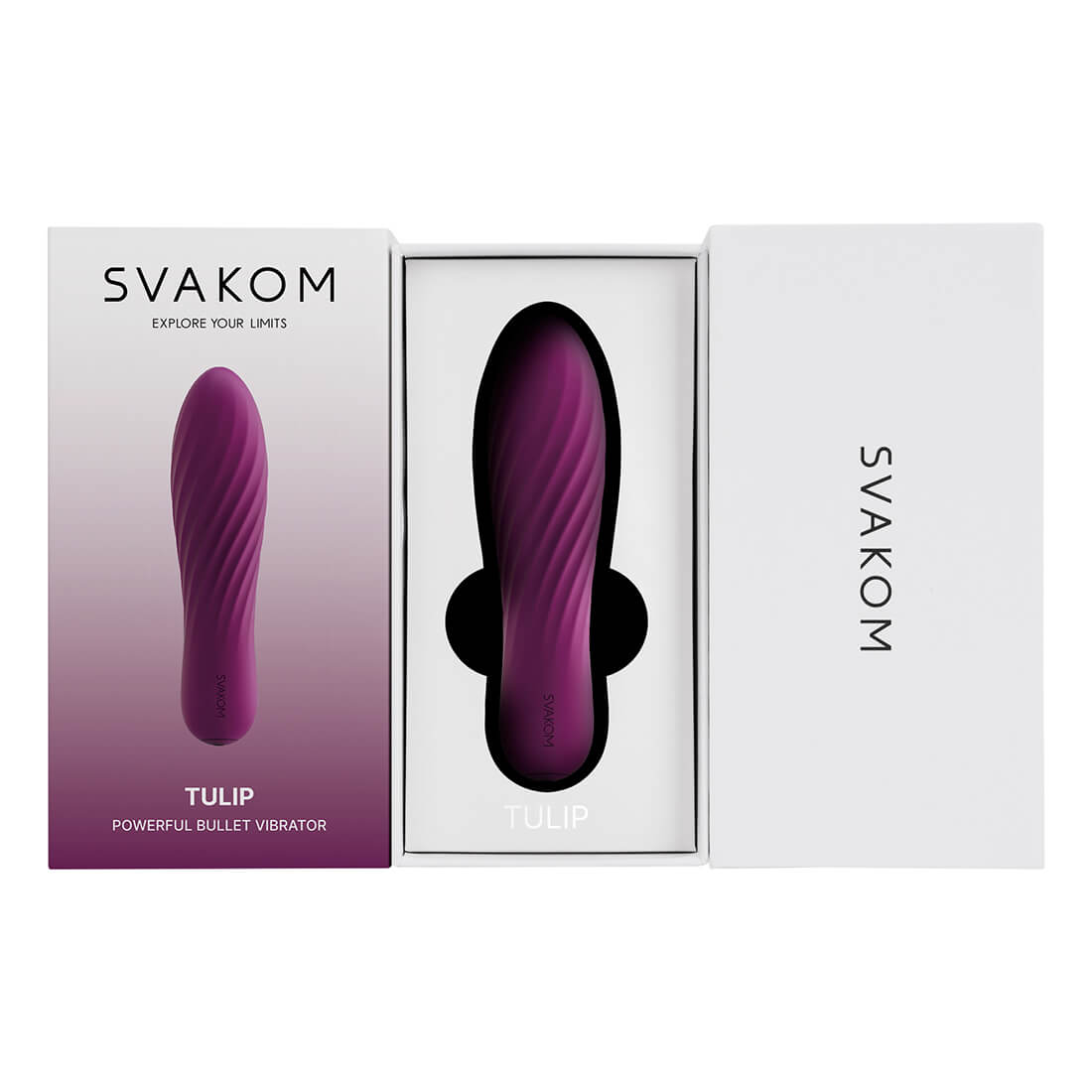 SVAKOM - Tulip Bullet Vibrator - Violet - View 7