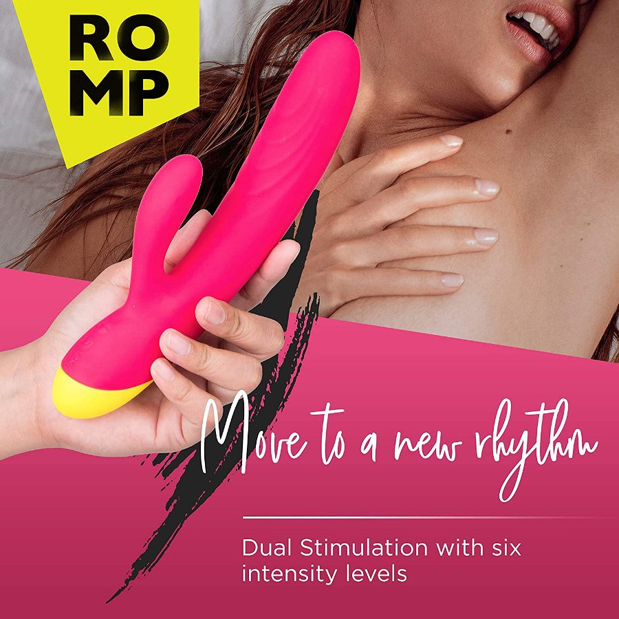 Romp - Jazz G-Spot Rabbit - Red - View 7