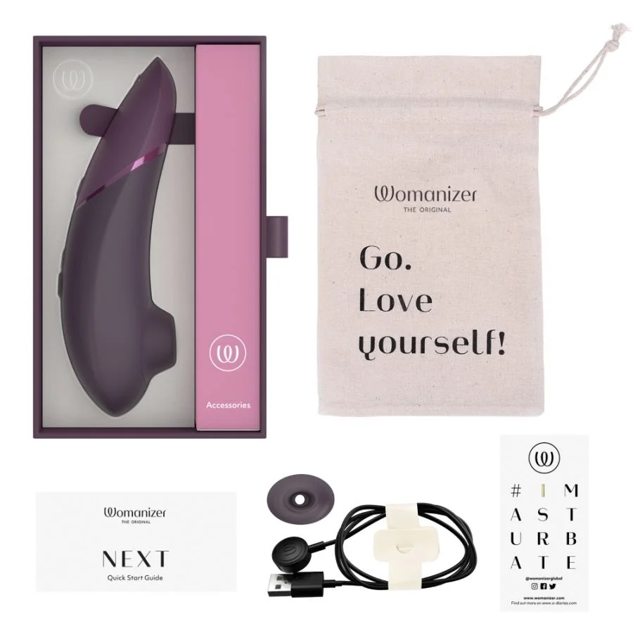 Womanizer - Next 陰蒂吸啜器 - 暗紫色 - View 13