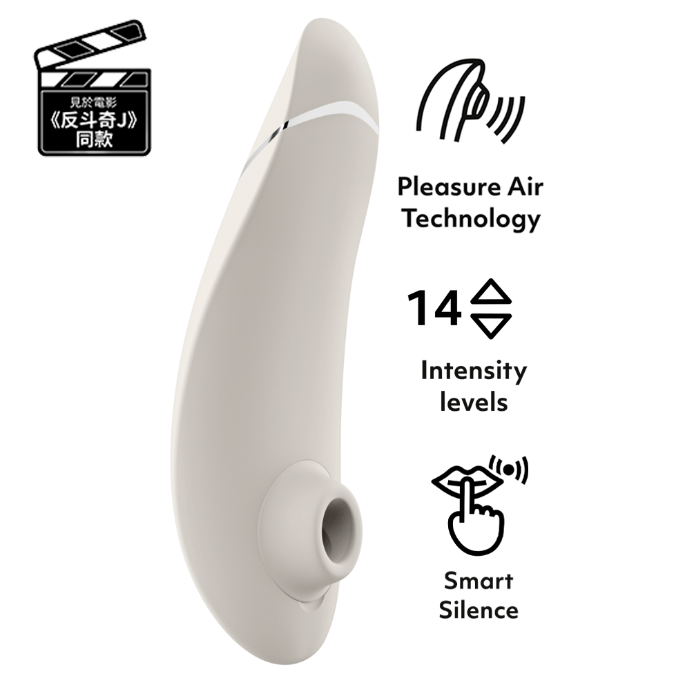 Womanizer - Premium 2  陰蒂吸啜器 - 灰色 - View 1