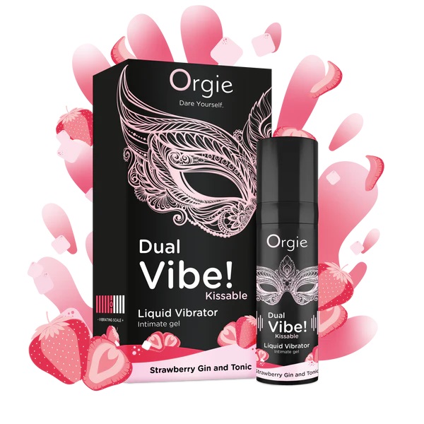 Orgie - Dual Vibe! Strawberry Gin Tonic - 15ml - View 2