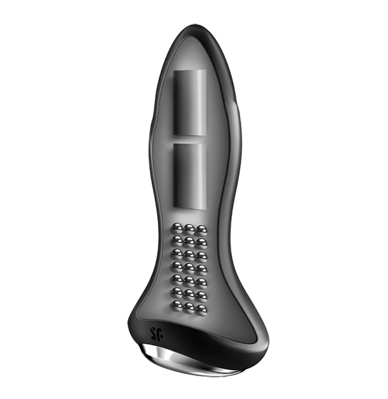 Satisfyer - APP 智能遙控 震動旋轉肛塞 1 Plus - 黑色 - View 3