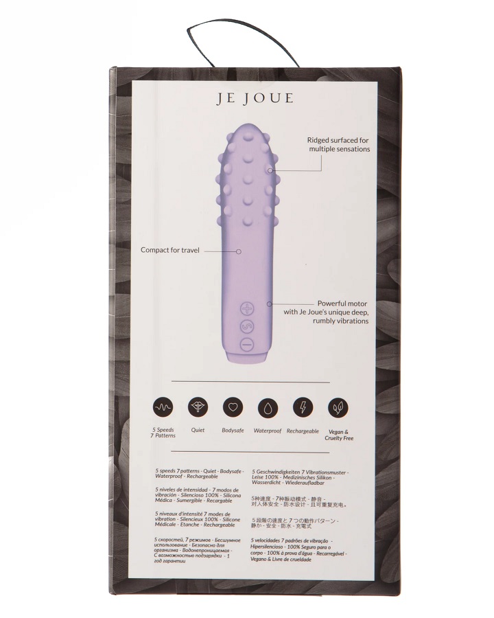 Je Joue - Duet Bullet Vibrator - Lilac - View 9