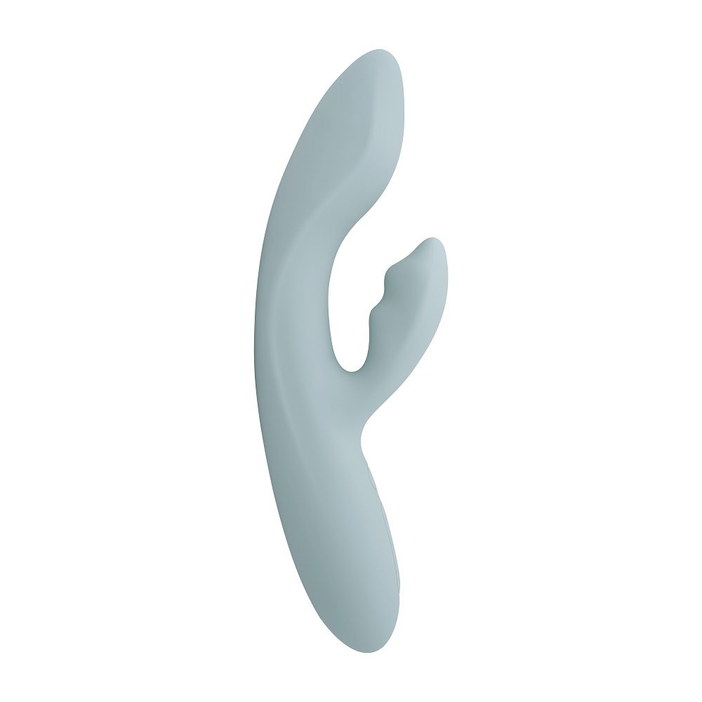SVAKOM - Chika APP Rabbit Vibrator - Turquoise Grey - View 5