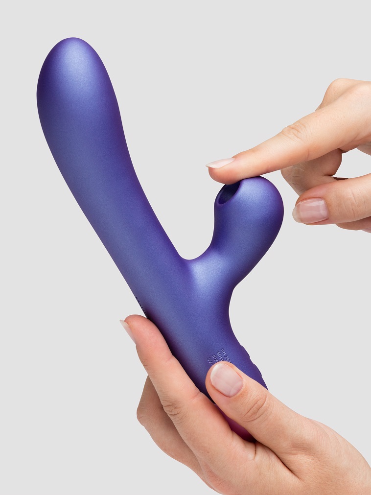 Romp - Pulse Pleasure Air Rabbit - Purple - View 2