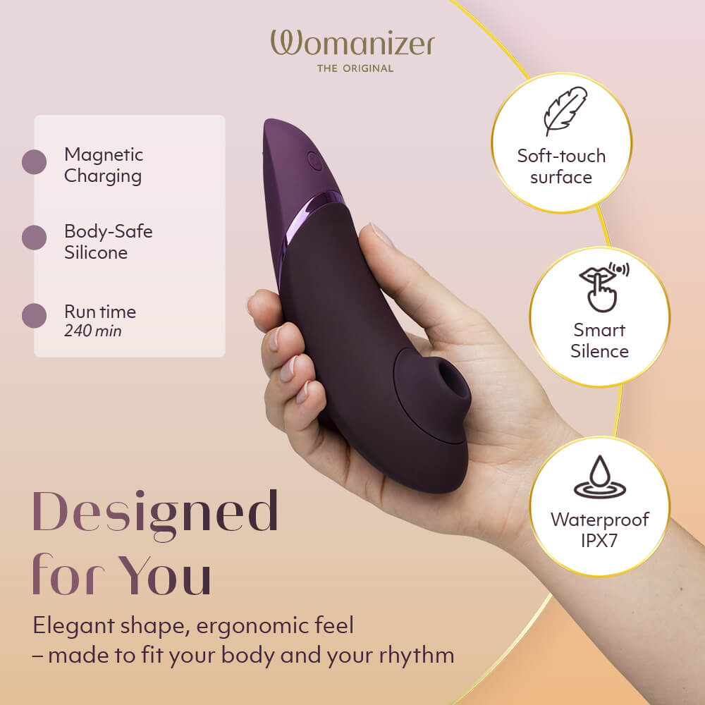 Womanizer - Next 陰蒂吸啜器 - 暗紫色 - View 4
