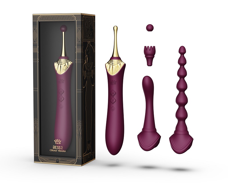 Zalo - Bess 2 Heating Dual Vibrator - Velvet Purple - View 12