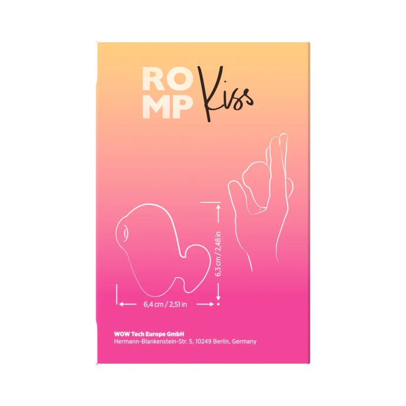 Romp - Kiss Finger Vibrator - Pink - View 11