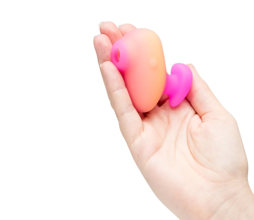 Romp - Kiss Finger Vibrator - Pink - View 2