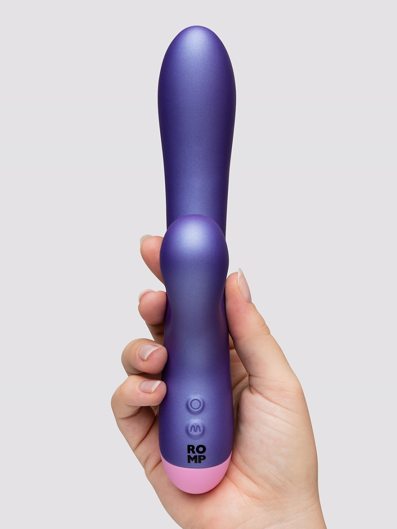 Romp - Pulse Pleasure Air Rabbit - Purple - View 5