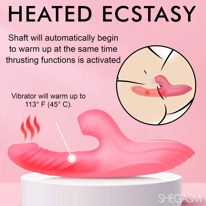 Inmi - Shegasm Candy-Thrust Sucking Rabbit Vibe - Pink - View 4