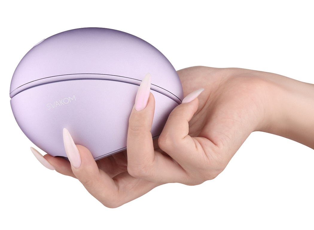 SVAKOM - Pulse Galaxie APP Stimulator w Projector - Metal Lilac - View 3