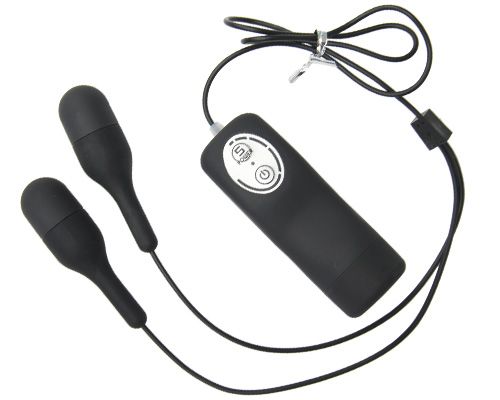 A-One - Twin Vibrators - Black - View 4
