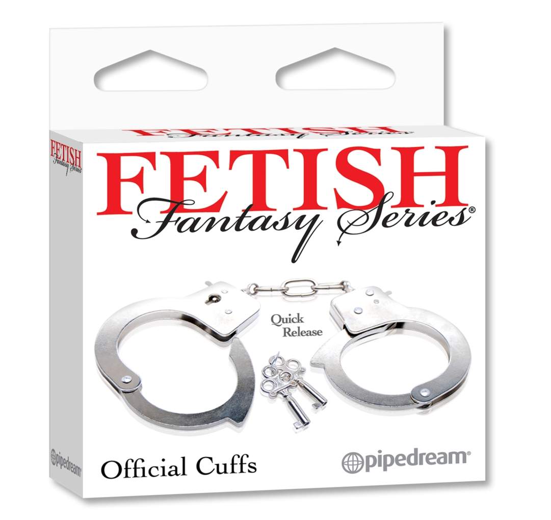 Fetish Fantasy - Official Handcuffs - Silver - View 4