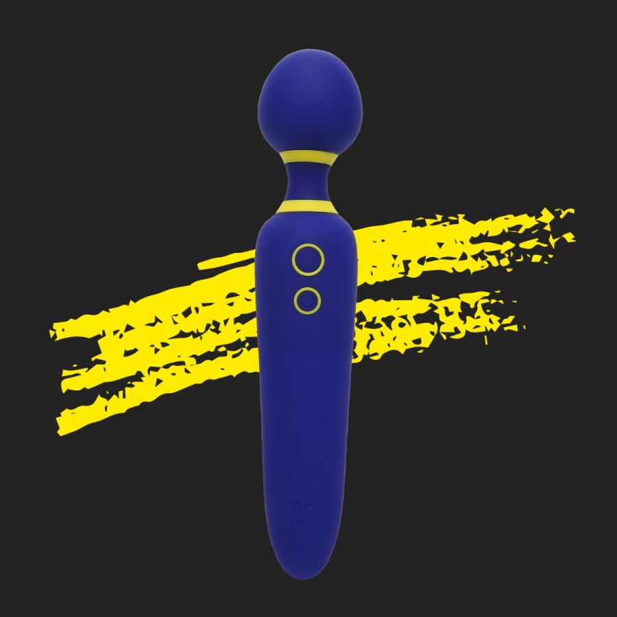 Romp - Flip Wand Massager - Blue - View 3