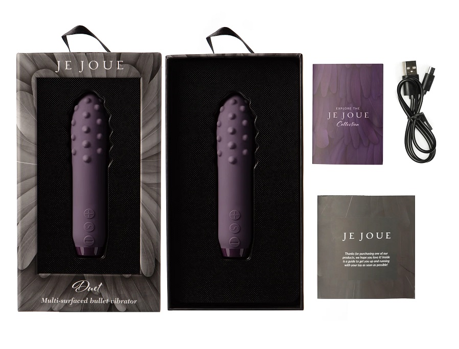 Je Joue - Duet Bullet Vibrator - Purple - View 9