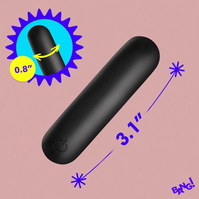 Bang! - Flexible Bullet - Black - View 4