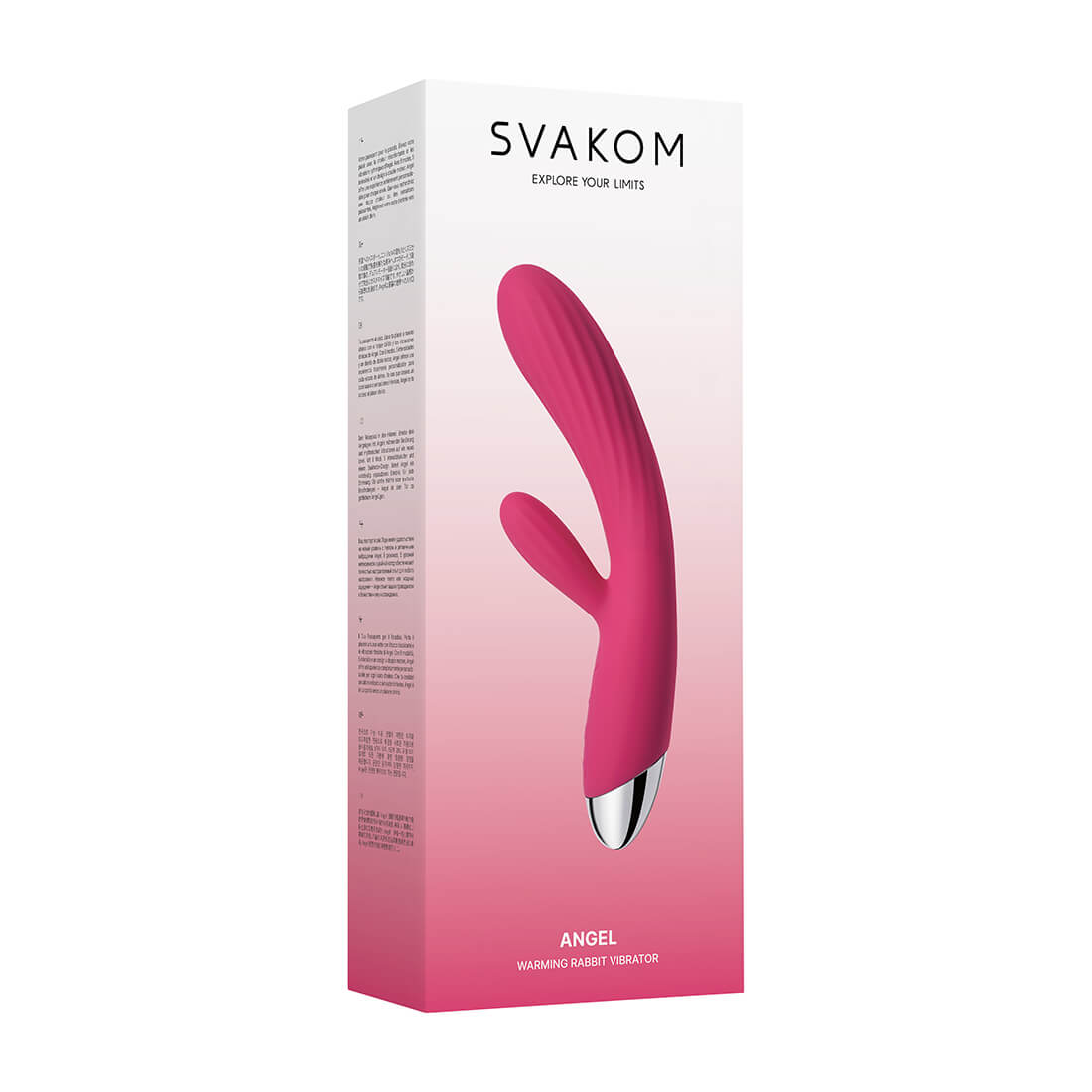 SVAKOM - Angel Heating Rabbit Vibrator - Plum Red - View 12