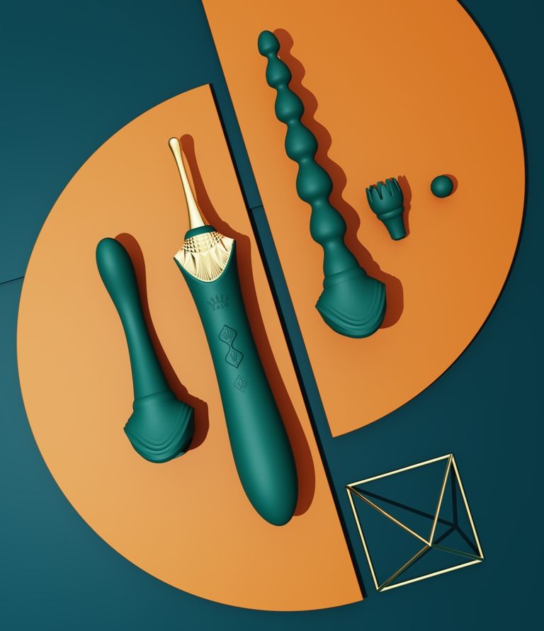 Zalo - Bess 2 Heating Dual Vibrator - Turquoise Green - View 11