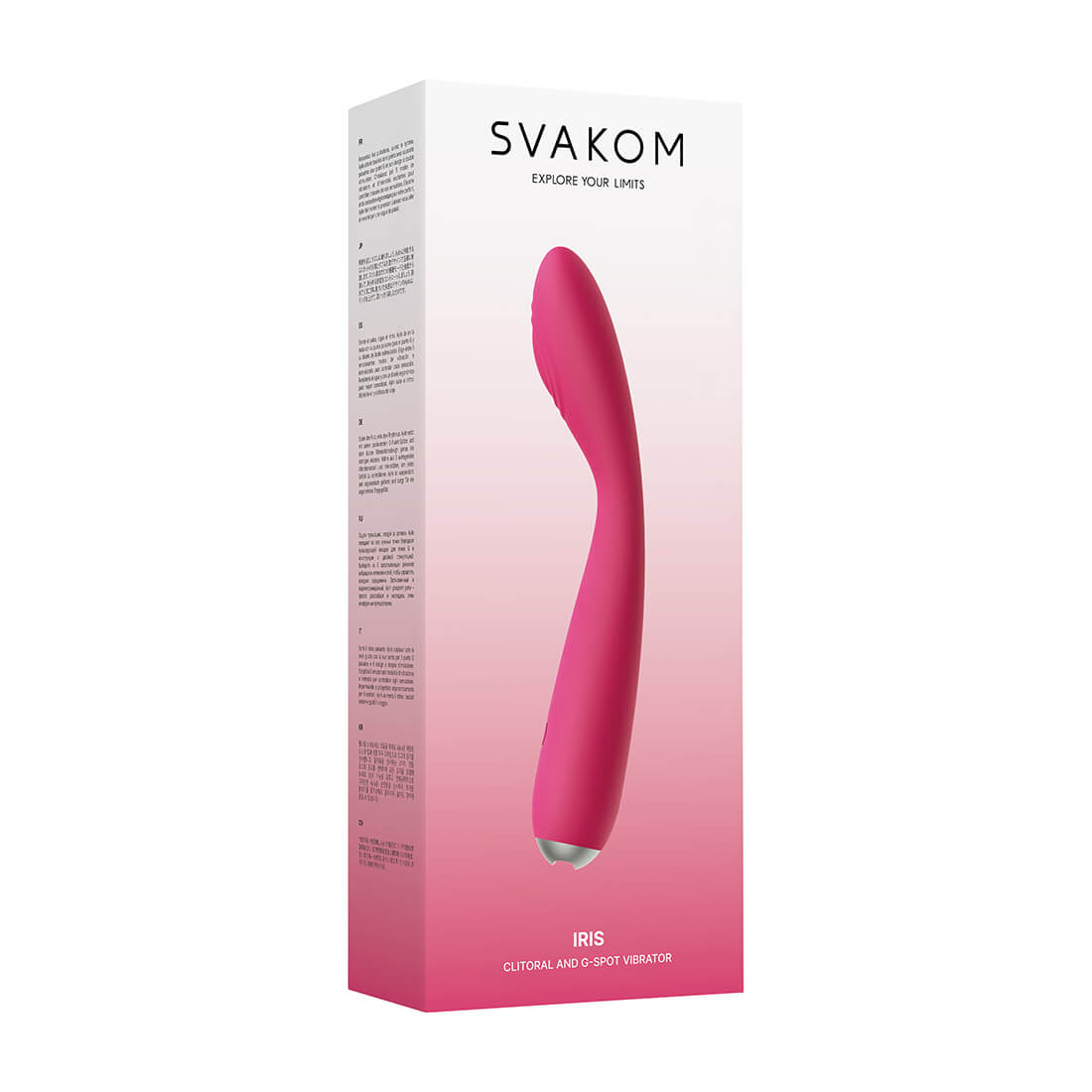 SVAKOM - Iris G-spot Vibrator - Plum Red - View 14