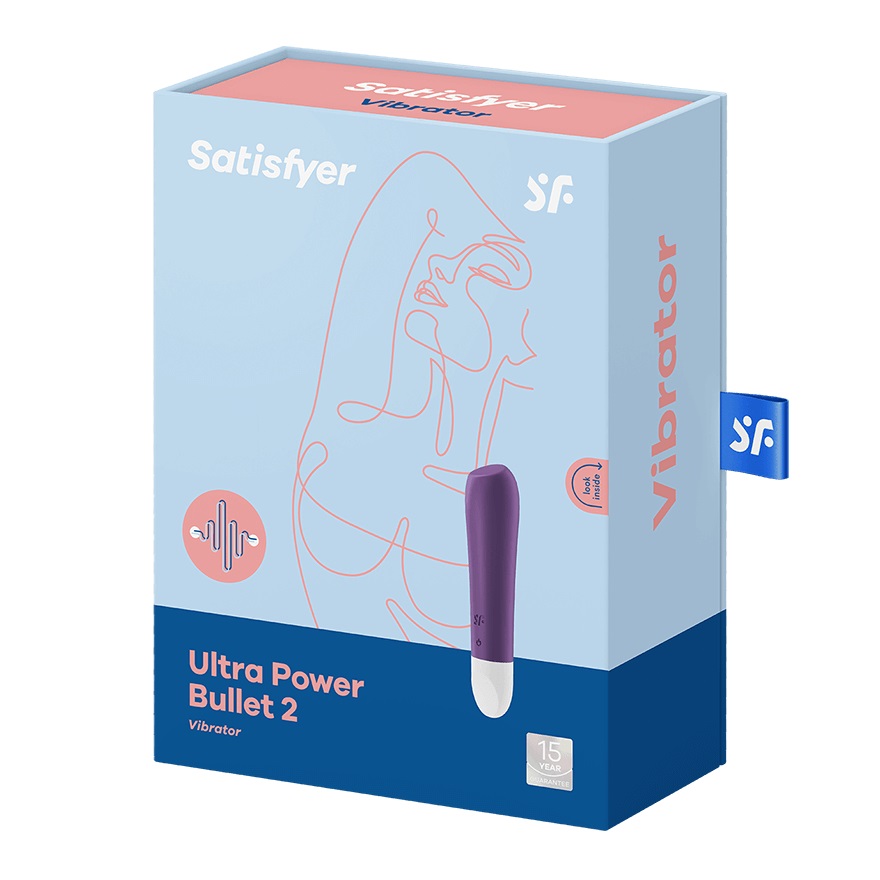 Satisfyer - Ultra Power 震動子彈 2 - 紫色 - View 6