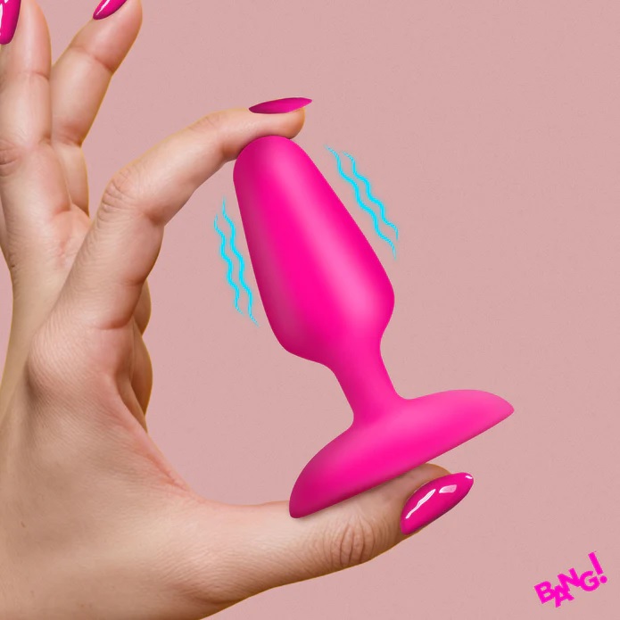 Bang! - Flexible Vibro Plug - Pink - View 2