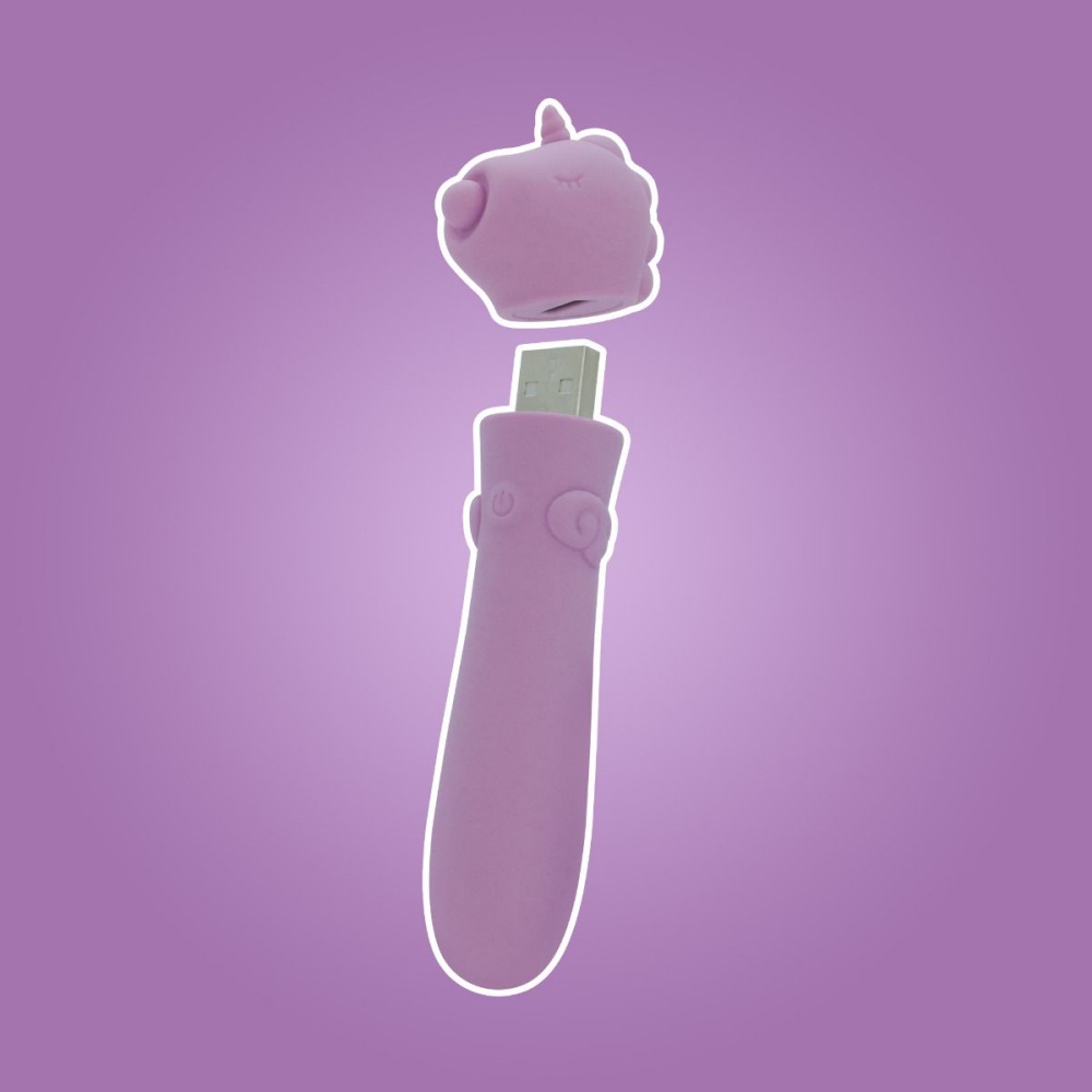 Unihorn - Karma Lilac USB 震動子彈 - 紫色 - View 3
