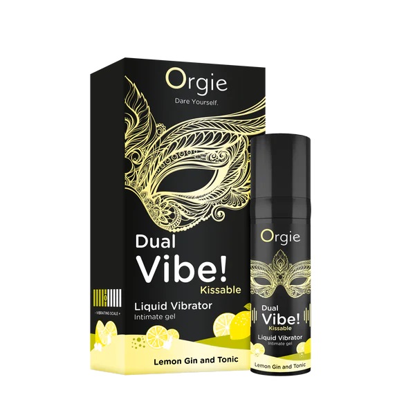 Orgie - Dual Vibe! 可食用震動凝膠 檸檬琴通寧 - 15ml - View 4