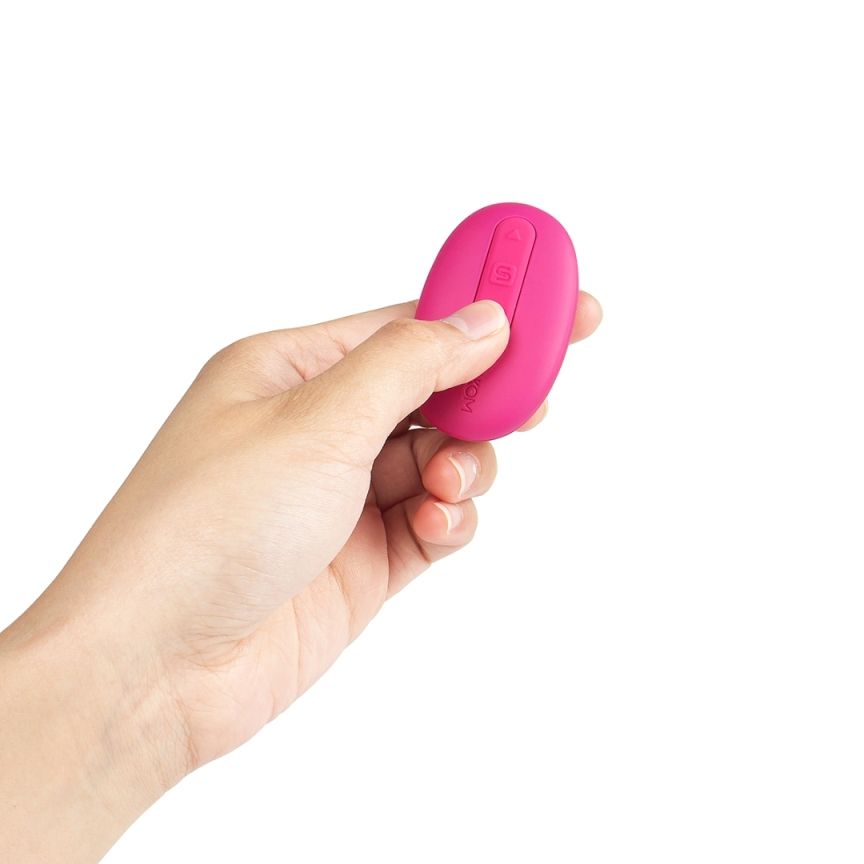 SVAKOM - Elva Remote Control Egg Vibrator - Plum Red - View 8