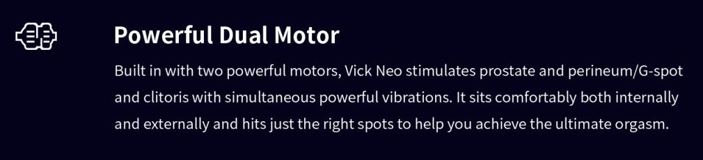 SVAKOM - Vick Neo Interactive Prostate Vibrator - Black - View 11