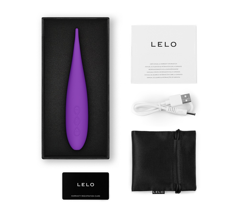 Lelo - DOT Travel 小巧陰蒂點潮筆震動器 - 紫色 - View 7