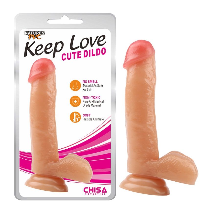 Chisa - Keep Love Cute Dildo - Flesh - View 3