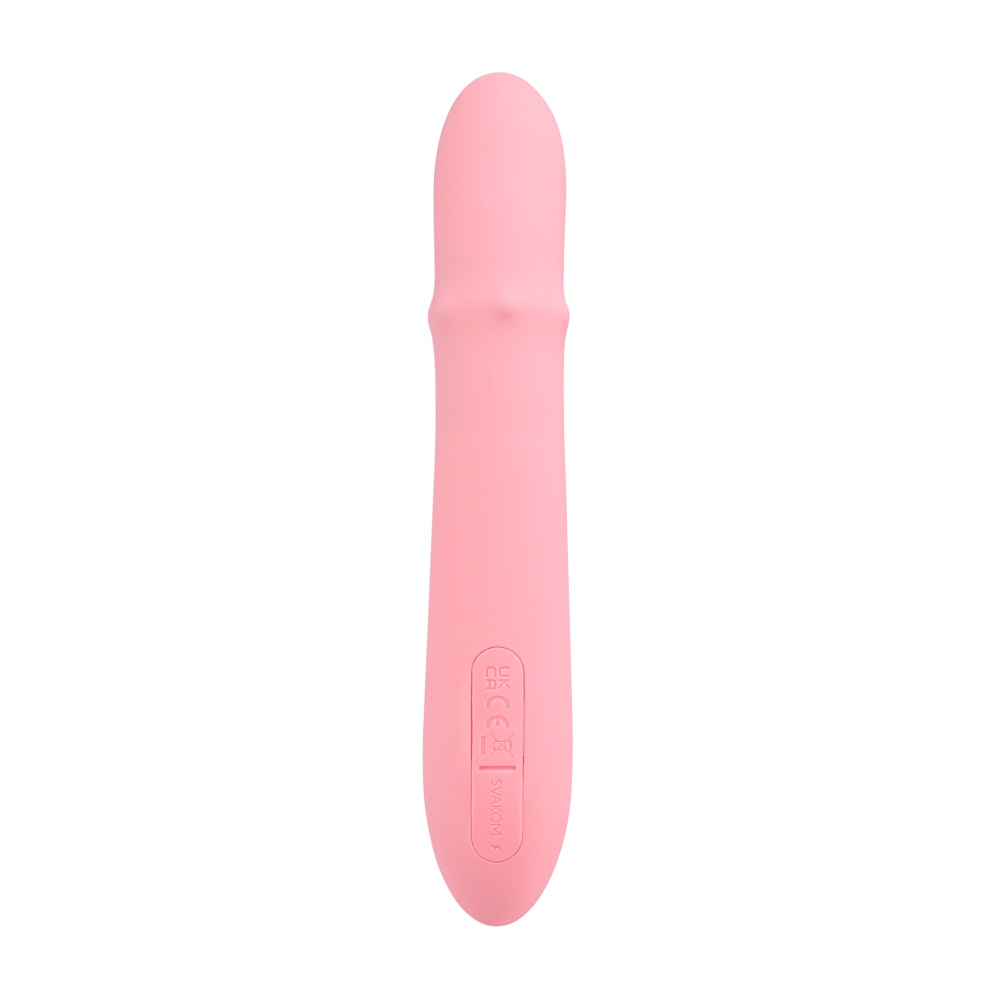SVAKOM - Mora Neo Interactive Rabbit Vibrator - Peach Pink - View 5